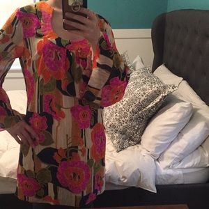 70’s flare Trina Turk dress